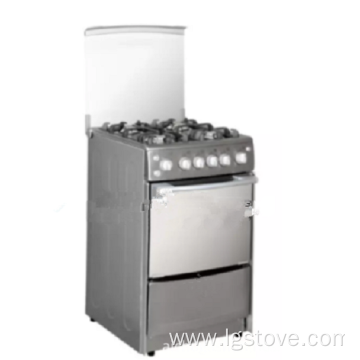 Freestanding Gas Stove Wth Oven Stainless Steel